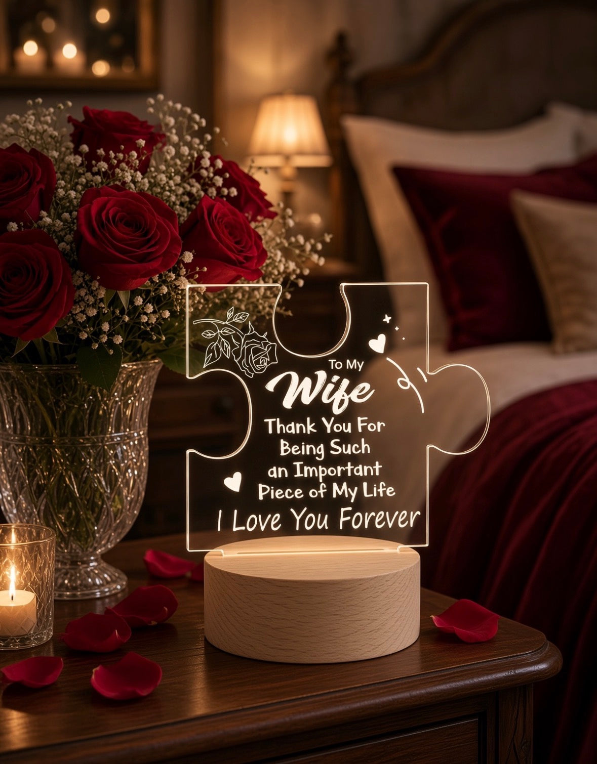 Light stand for loved ones