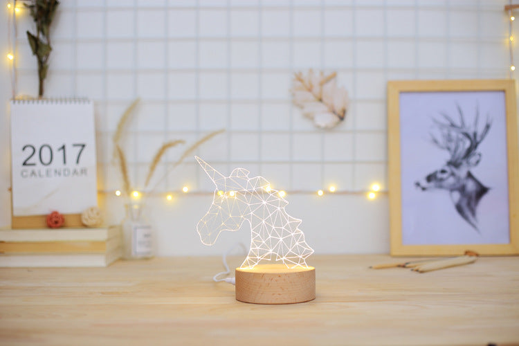 Unicorn light stand