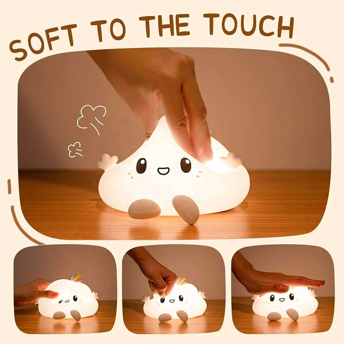 Cute touch nightlight