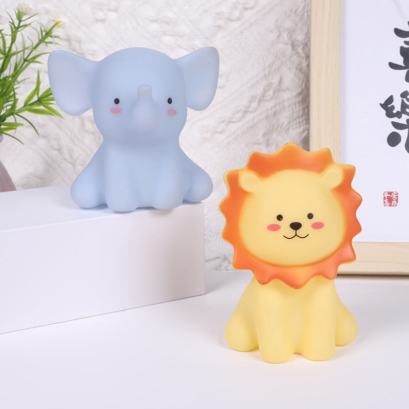 Lion + Elephant twin nightlights
