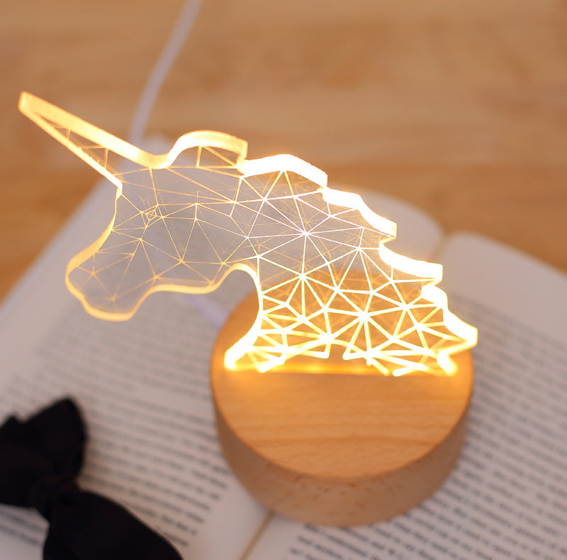Unicorn light stand