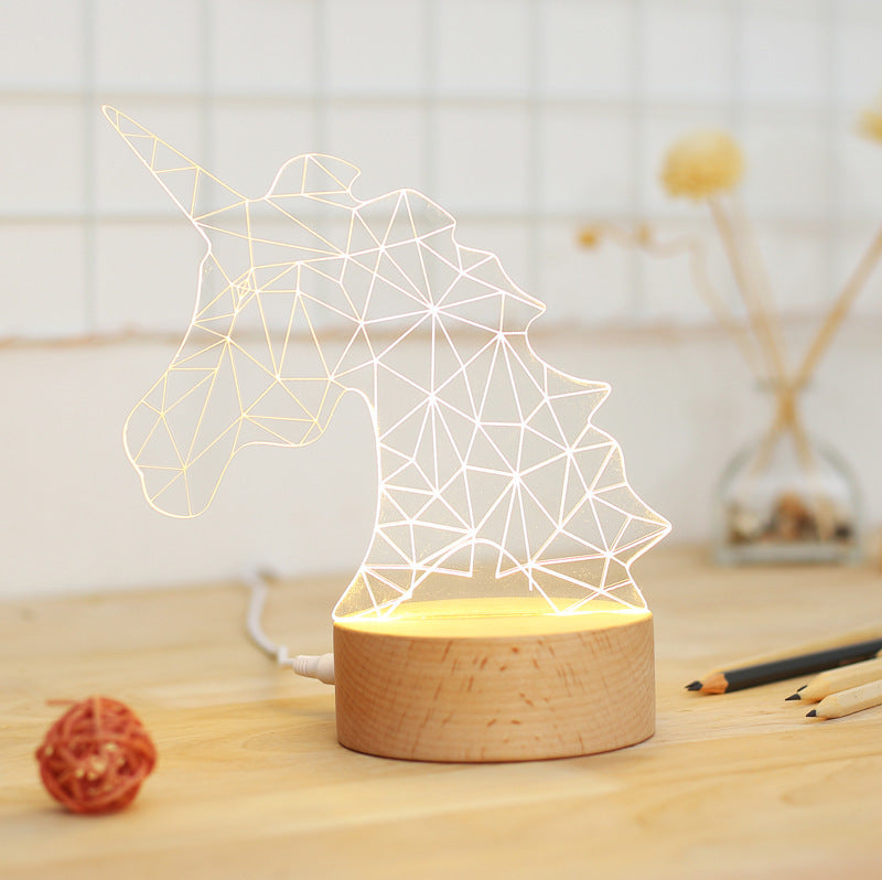 Unicorn light stand